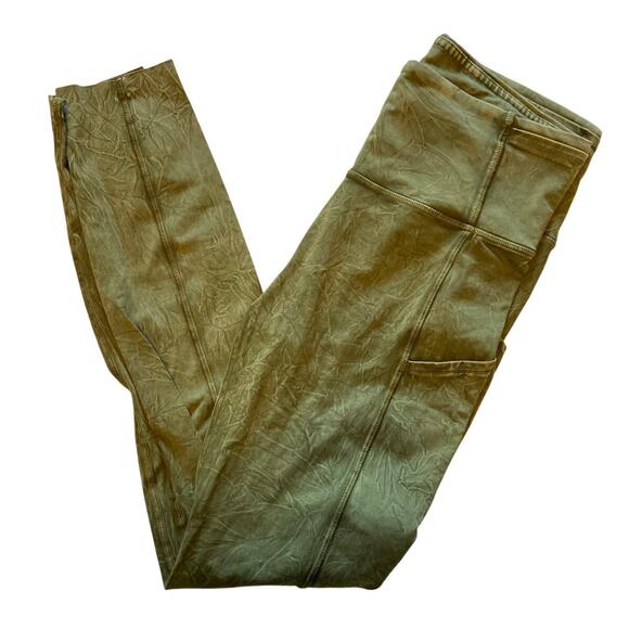 LULULEMON Fast and Free High Rise Legging 25" Ice Dye - Picture 7 of 11